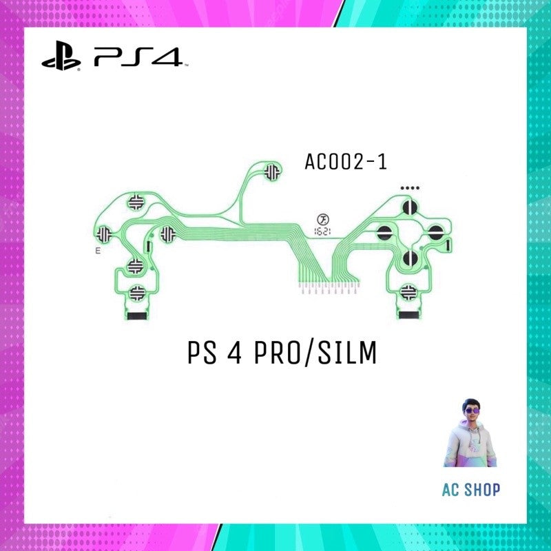 แผงวงจรจอย Dualshock 4 สินค้าคุณภาพดี จัดส่งภายใน 24 hr เหมาะสําหรับจอย PS 4 ที่บางปุ่มกดไม่ได้