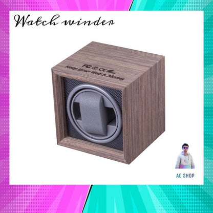 Watch winder กล่องนาฬิกาอัตโนมัติ (แบบ 1 เรือน) + สายชาร์จ จัดส่งภายใน 24 hr