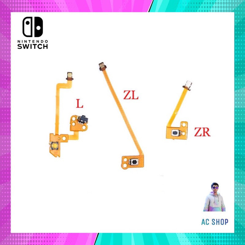 อะไหล่ Nintendo switch แผงวงจร L/ZL/ZR/SL/SR จัดส่งภายใน 24 hr