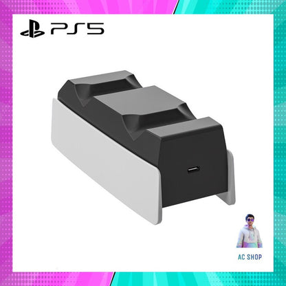 แท่นชาร์จจอย PS5 ยี่ห้อ Iplay ชาร์จไว 0%-100% ภายใน 2hr จัดส่งภายใน 24 hr
