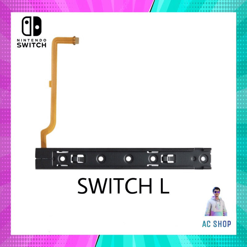 อะไหล่ nintendo switch รางสไลด์ ซ้าย ขวา เหมาะสําหรับ Joy con และ Nintendo Switch สินค้าในไทย จัดส่งภายใน 24 hr.