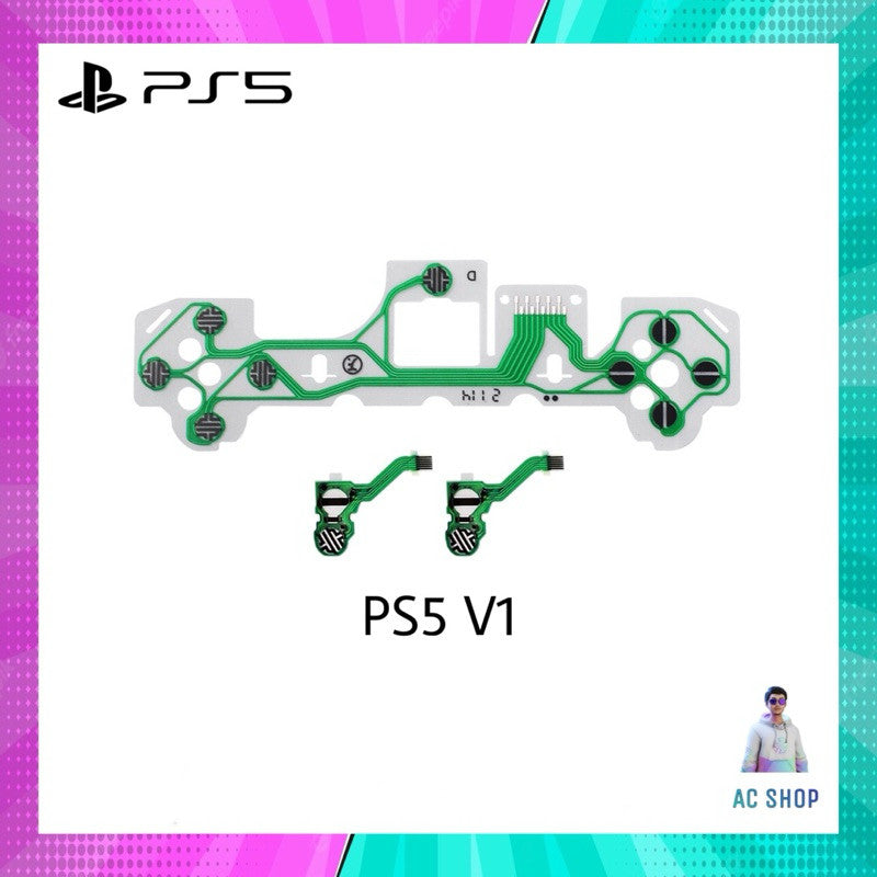 อะไหล่จอย PS5 แผ่นปริ้นสําหรับจอย PS5 แก้อาการปุ่มกดไม่ติด ปุ่มรวม สินค้าในไทย🇹🇭 จัดส่งภายใน 24 hr