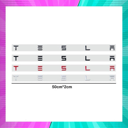 Sticker Tesla สติ๊กเกอร์เทสล่า เหมาะสําหรับ Tesla model 3,Y,S,X จัดส่งภายใน 24 hr