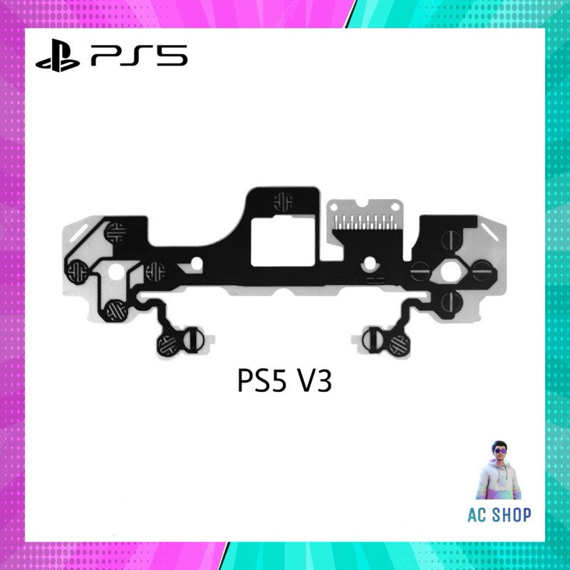 อะไหล่จอย PS5 แผ่นปริ้นสําหรับจอย PS5 แก้อาการปุ่มกดไม่ติด ปุ่มรวม สินค้าในไทย🇹🇭 จัดส่งภายใน 24 hr