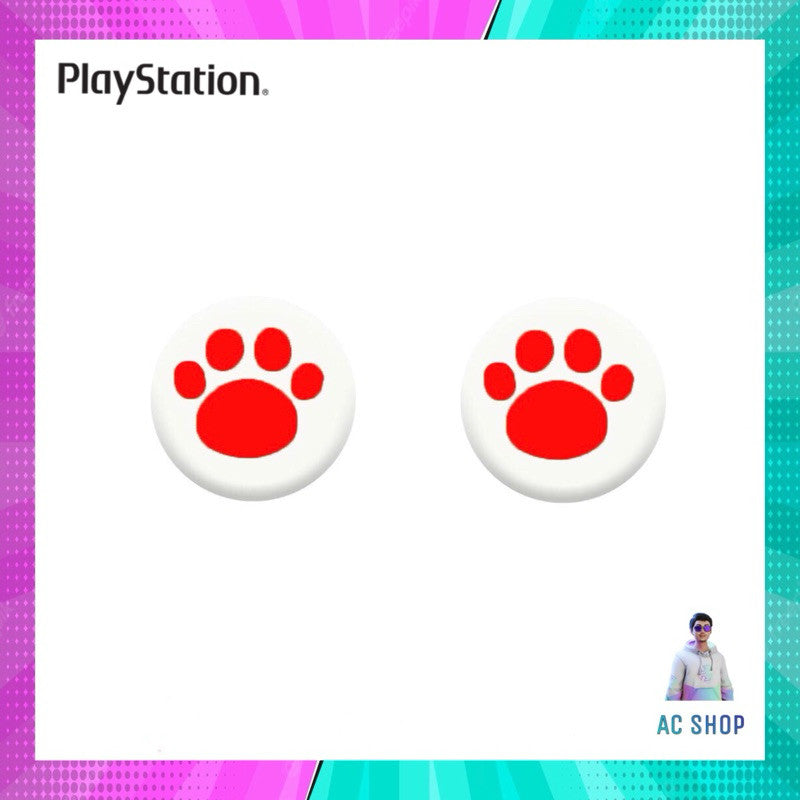 Silicon analog ซิลิโคน อนาล็อค เท้าแมว สําหรับ PS3/PS4/PS5