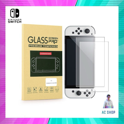 ฟิล์มกระจก Nintendo Switch OLED ป้องกันรอยขีดข่วน จัดส่งไวภายใน 24 hr.
