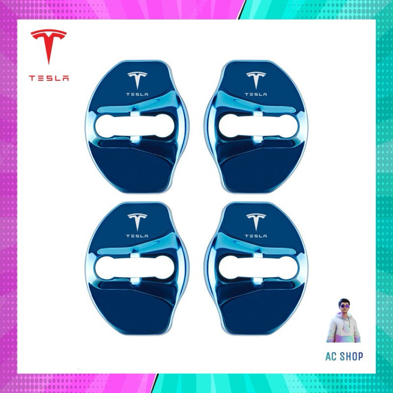 ฝาครอบล็อคประตู สําหรับ Tesla Model 3 /Model X / Model Y / Model S จัดส่งภาย 24 hr.