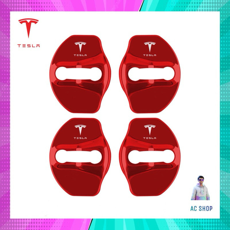 ฝาครอบล็อคประตู สําหรับ Tesla Model 3 /Model X / Model Y / Model S จัดส่งภาย 24 hr.
