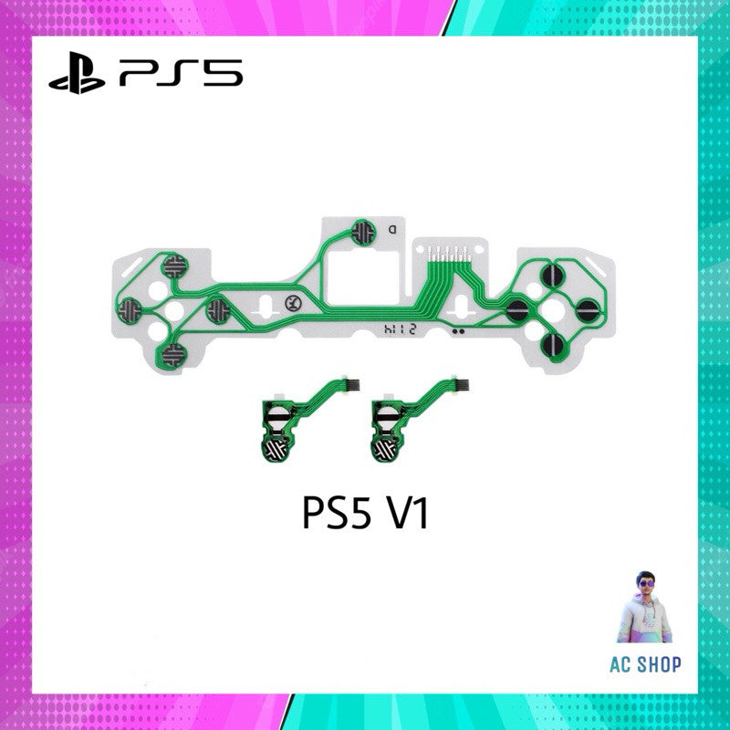 อะไหล่จอย PS5 แผ่นปริ้นสําหรับจอย PS5 แก้อาการปุ่มกดไม่ติด ปุ่มรวม สินค้าในไทย🇹🇭 จัดส่งภายใน 24 hr