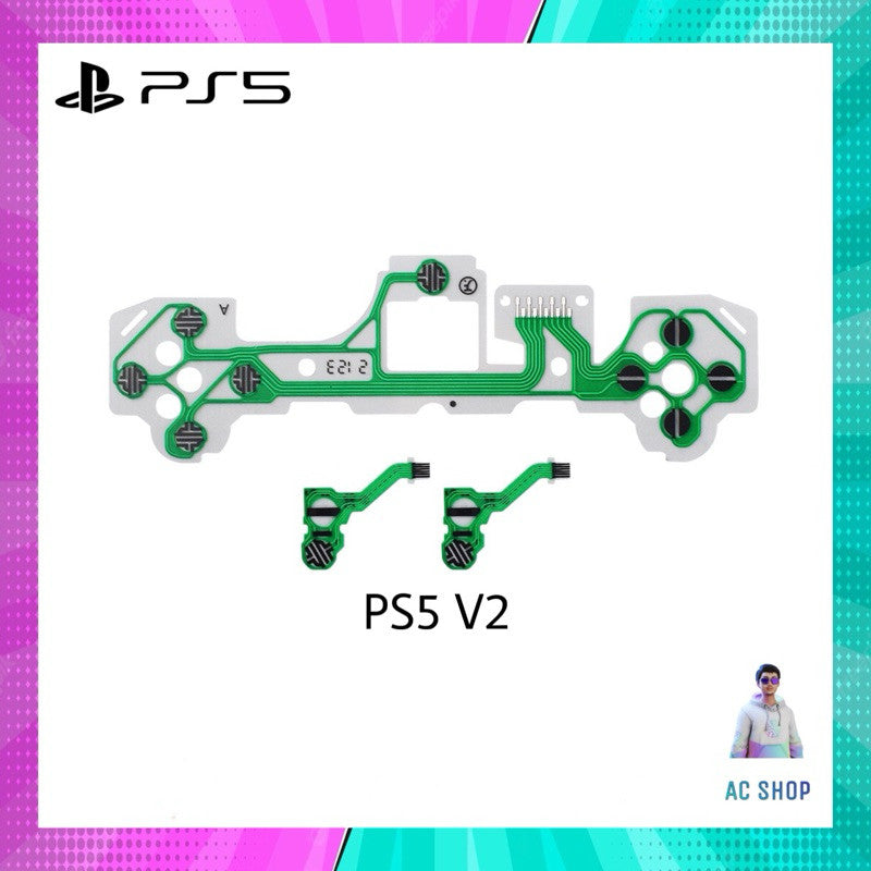 อะไหล่จอย PS5 แผ่นปริ้นสําหรับจอย PS5 แก้อาการปุ่มกดไม่ติด ปุ่มรวม สินค้าในไทย🇹🇭 จัดส่งภายใน 24 hr