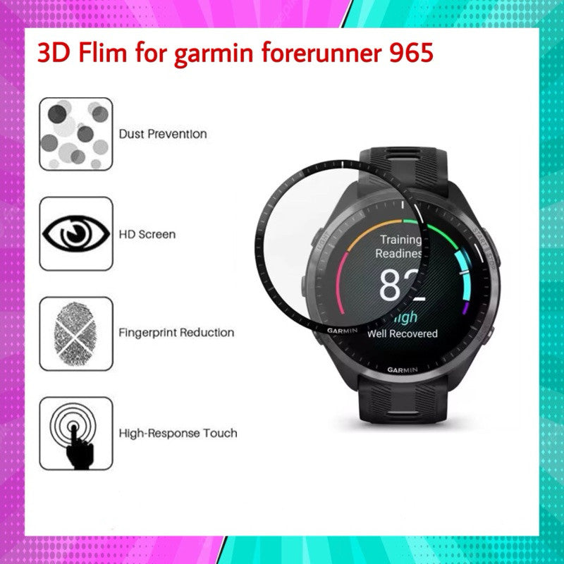 ฟิล์ม Garmin 165/265/265S/570/965/970 และ venu 3/3S/4 ฟิล์ม 3D สินค้าในไทย 🇹🇭 จัดส่งภายใน 24 hr.