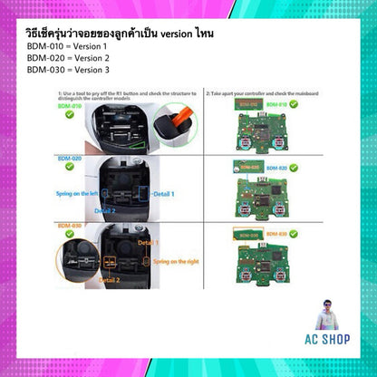 อะไหล่จอย PS5 (L1R1 L2R2 สปริง) สินค้าในไทย 🇹🇭 จัดส่งภายใน 24 hr.