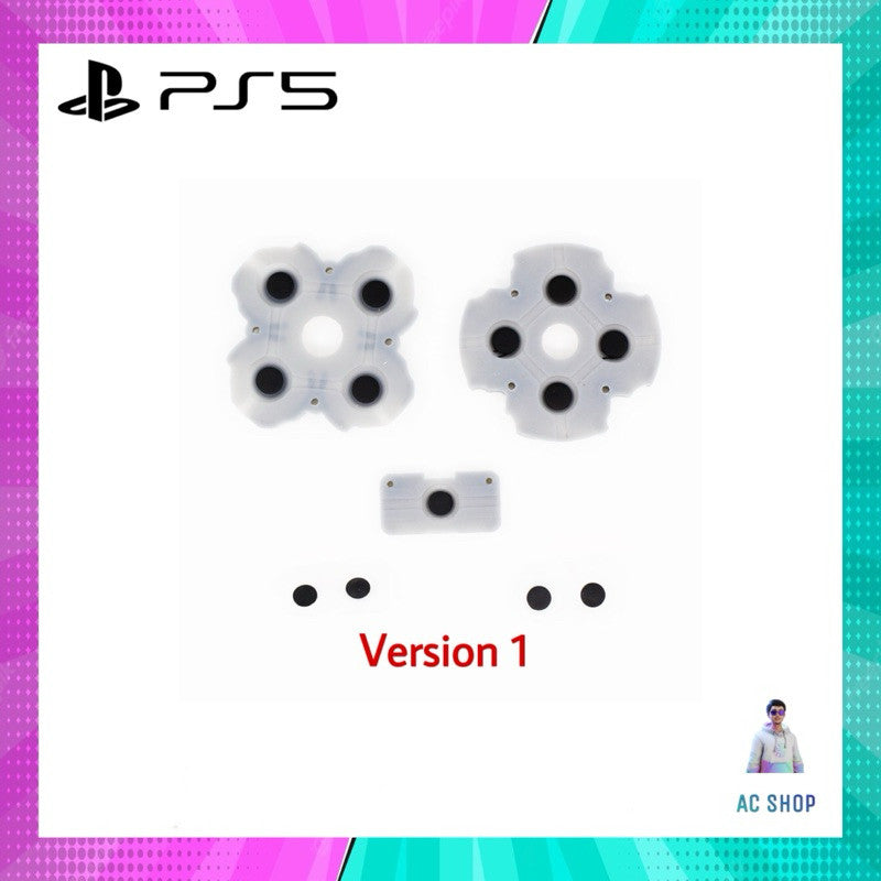 ยางรองปุ่ม PS5 V1/V2/V3 สินค้าในไทย🇹🇭 จัดส่งภายใน 24 hr.