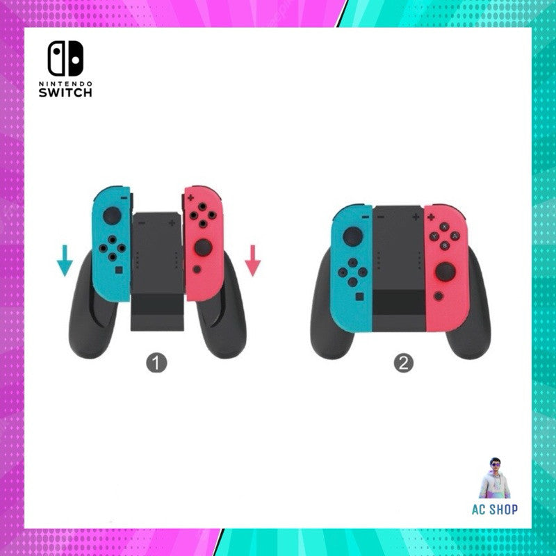 Joy Con Charging Grip แท่นชาร์จจอย Nintendo Switch มีแบตในตัว จัดส่งภายใน 24 hr.