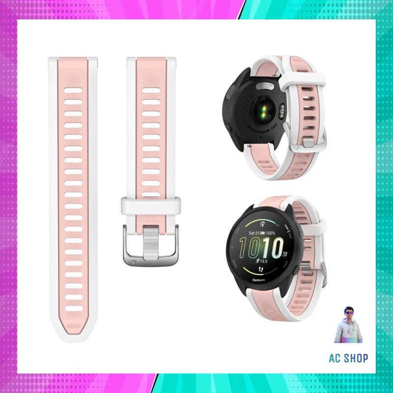 สาย Garmin Quick Release 20 mm. ใช้สําหรับ Garmin 70/165/170/245/570/645 Venu sq/sq2 Vivo 3 สินค้าในไทย ส่งใน 24 hr.