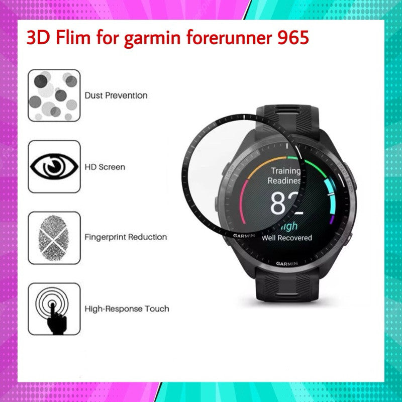 ฟิล์ม Garmin 165/265/265S/570/965/970 และ venu 3/3S/4 ฟิล์ม 3D สินค้าในไทย 🇹🇭 จัดส่งภายใน 24 hr.