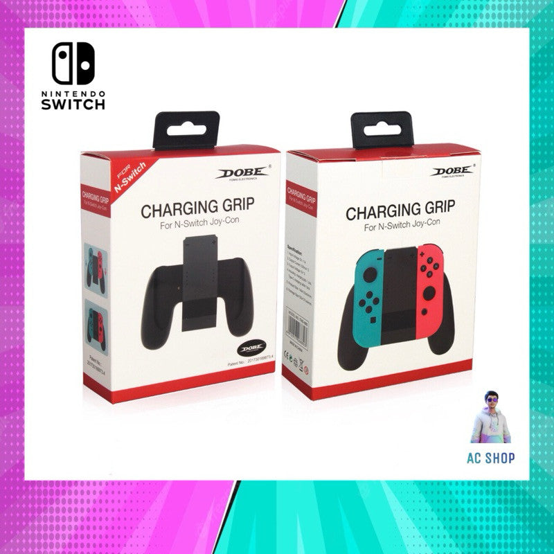 Joy Con Charging Grip แท่นชาร์จจอย Nintendo Switch มีแบตในตัว จัดส่งภายใน 24 hr.