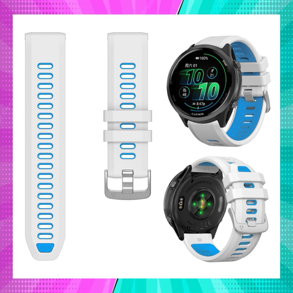สาย Garmin Quick Fit 22 mm. ใช้สําหรับ Garmin รุ่น Forerunner 970/965/955/940/935 จัดส่งภายใน 24 hr.