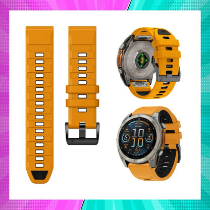 สาย Garmin Quickfit ขนาด 22/26 mm. สําหรับ Garmin Fenix 6/7/8/8 Pro จัดส่งภายใน 24 hr.