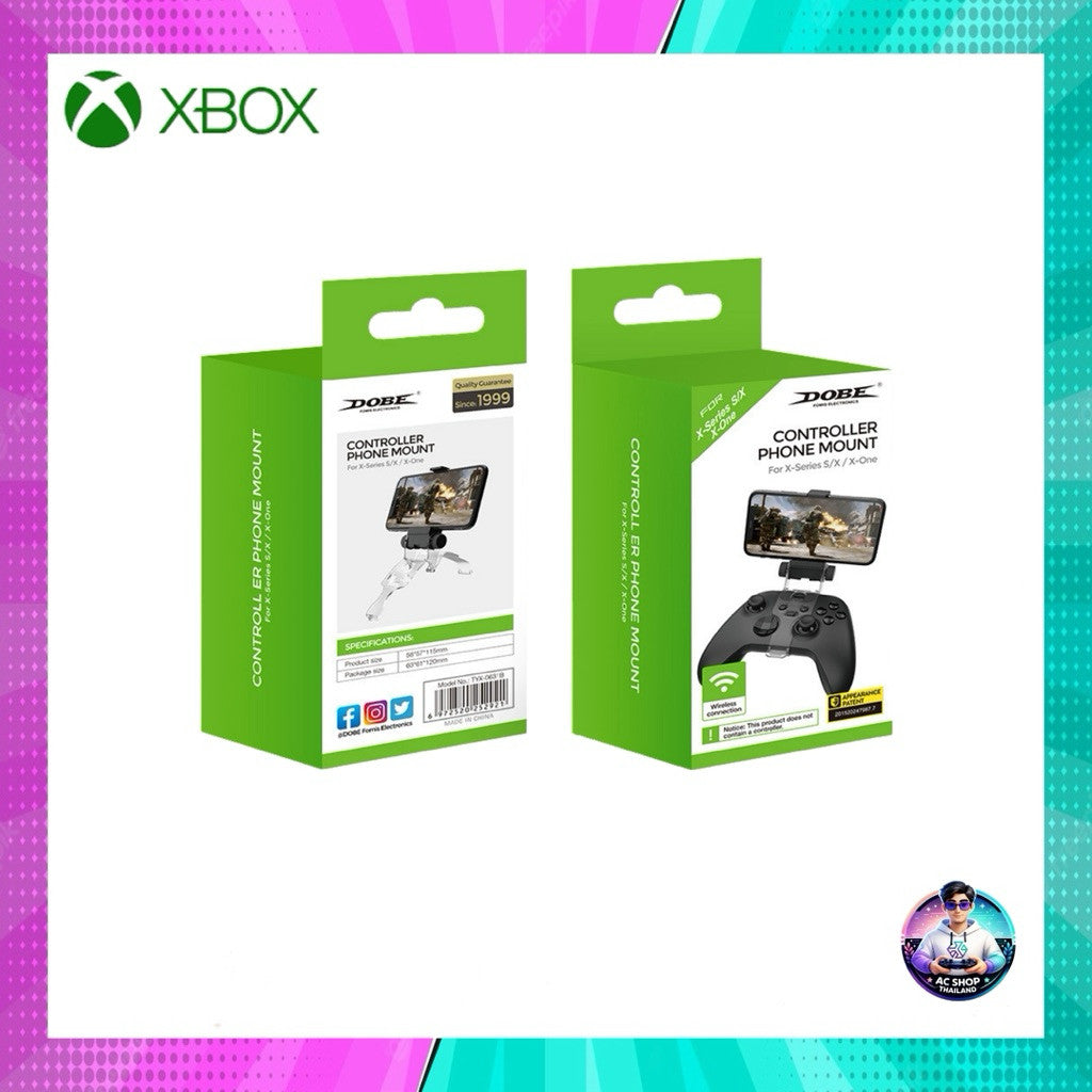 ที่จับโทรศัพท์ สําหรับจอย Xbox One/ Seires X/S ยี่ห้อ DOBE สินค้าในไทย จัดส่งภายใน 24 hr.