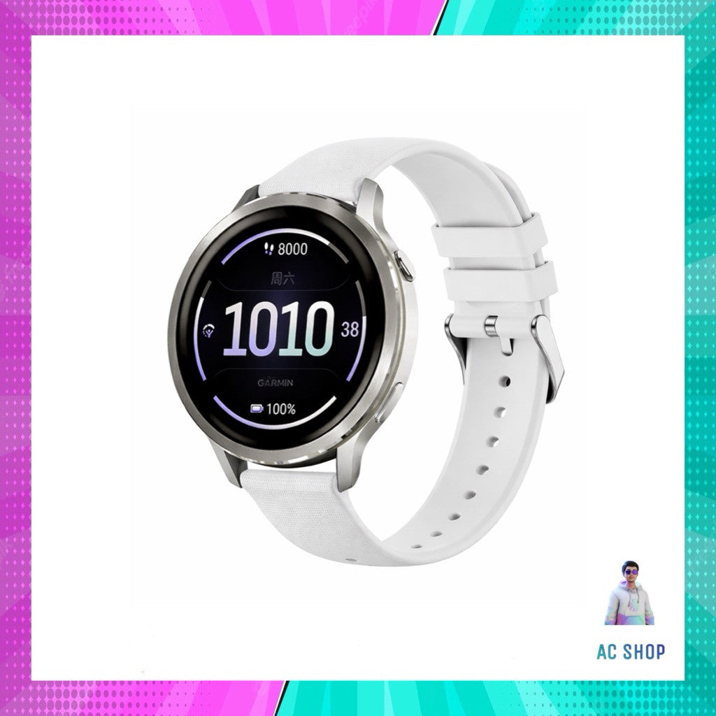 สาย Garmin Quick Release 18 mm. สําหรับ Garmin Venu 4 (41 MM)/3S/2S/265S/255S/VIVO 4S/3S สินค้าในไทย จัดส่งภายใน 24 hr.
