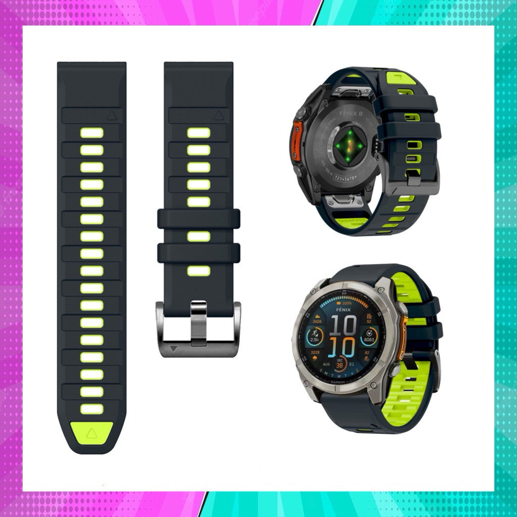 สาย Garmin Quickfit ขนาด 22/26 mm. สําหรับ Garmin Fenix 6/7/8/8 Pro จัดส่งภายใน 24 hr.