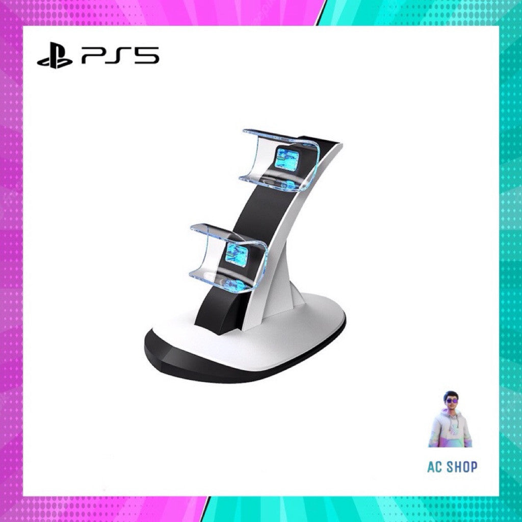 Iplay แท่นชาร์จจอย ps5 (fast charge) + สาย USB Type C จัดส่งภายใน 24 ชั่วโมง