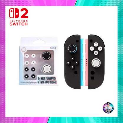 ชุดแต่ง ABXY และ D-Pad สําหรับจอย Nintendo Switch 2 สินค้าในไทย จัดส่งภายใน 24 hr.