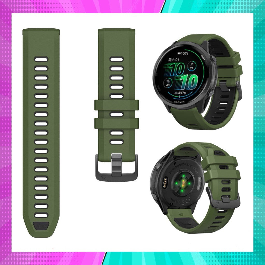 สาย Garmin Quick Fit 22 mm. ใช้สําหรับ Garmin รุ่น Forerunner 970/965/955/940/935 จัดส่งภายใน 24 hr.