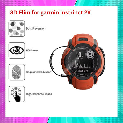 ฟิล์ม Garmin instinct 3(45/50 mm.)/E/2/2S/2X/1 ฟิล์ม 3D สินค้าในไทย จัดส่งภายใน 24 hr.