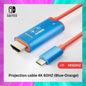 สาย HDMI ต่อภาพขึ้นจอ สําหรับ Nintendo Switch 1/2 สินค้าในไทย จัดส่งภายใน 24 ชั่วโมง