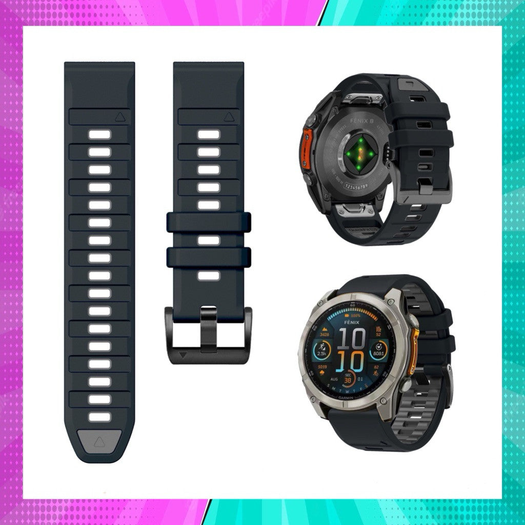 สาย Garmin Quickfit ขนาด 22/26 mm. สําหรับ Garmin Fenix 6/7/8/8 Pro จัดส่งภายใน 24 hr.