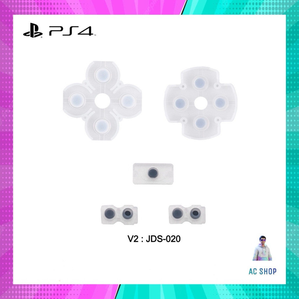 ยางรองปุ่ม PS4 V1/V2/V3/V4/V5 สินค้าในไทย จัดส่งภายใน 24 hr.