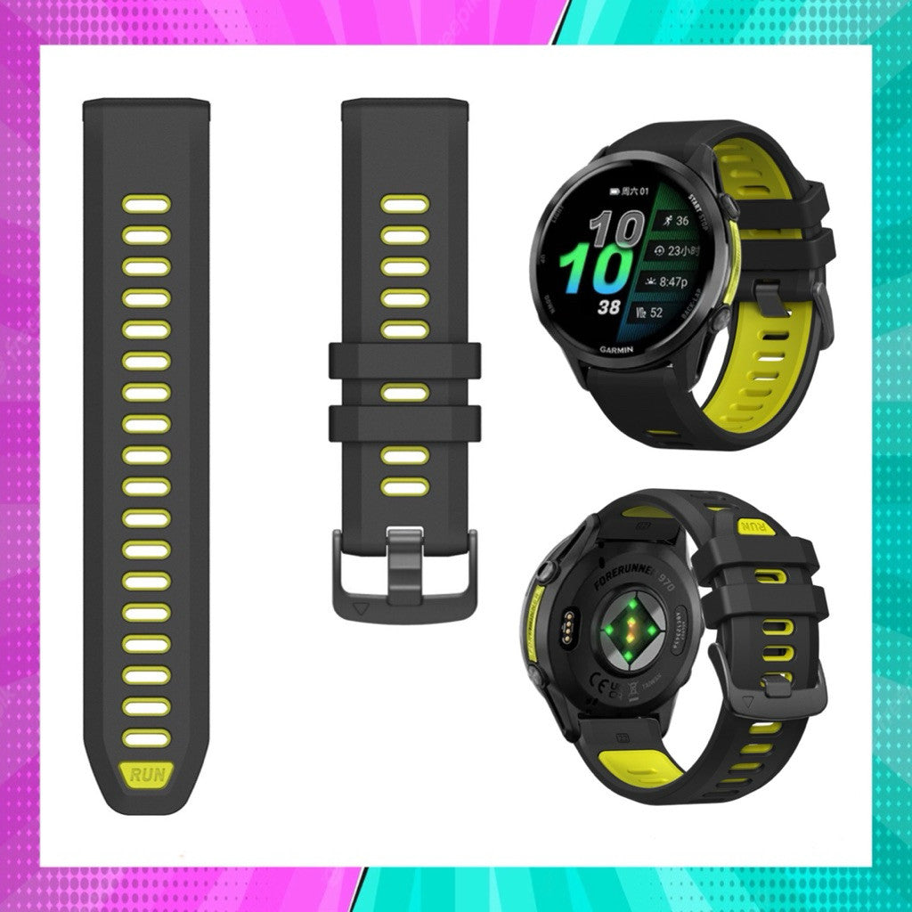 สาย Garmin Quick Fit 22 mm. ใช้สําหรับ Garmin รุ่น Forerunner 970/965/955/940/935 จัดส่งภายใน 24 hr.