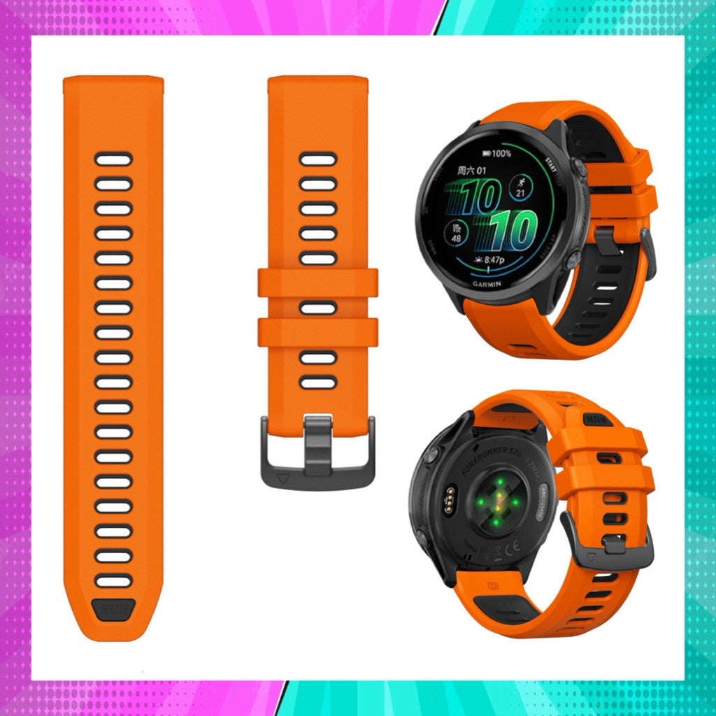 สาย Garmin Quick Fit 22 mm. ใช้สําหรับ Garmin รุ่น Forerunner 970/965/955/940/935 จัดส่งภายใน 24 hr.