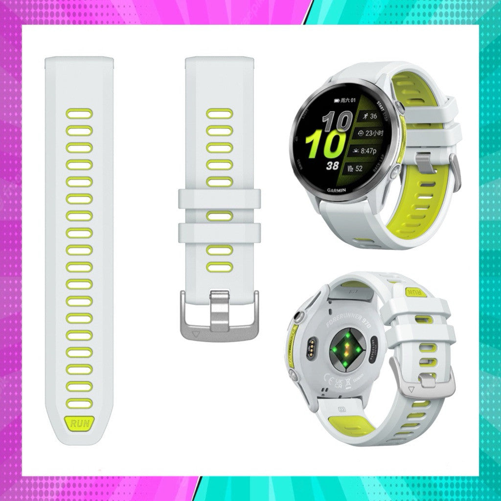 สาย Garmin Quick Fit 22 mm. ใช้สําหรับ Garmin รุ่น Forerunner 970/965/955/940/935 จัดส่งภายใน 24 hr.