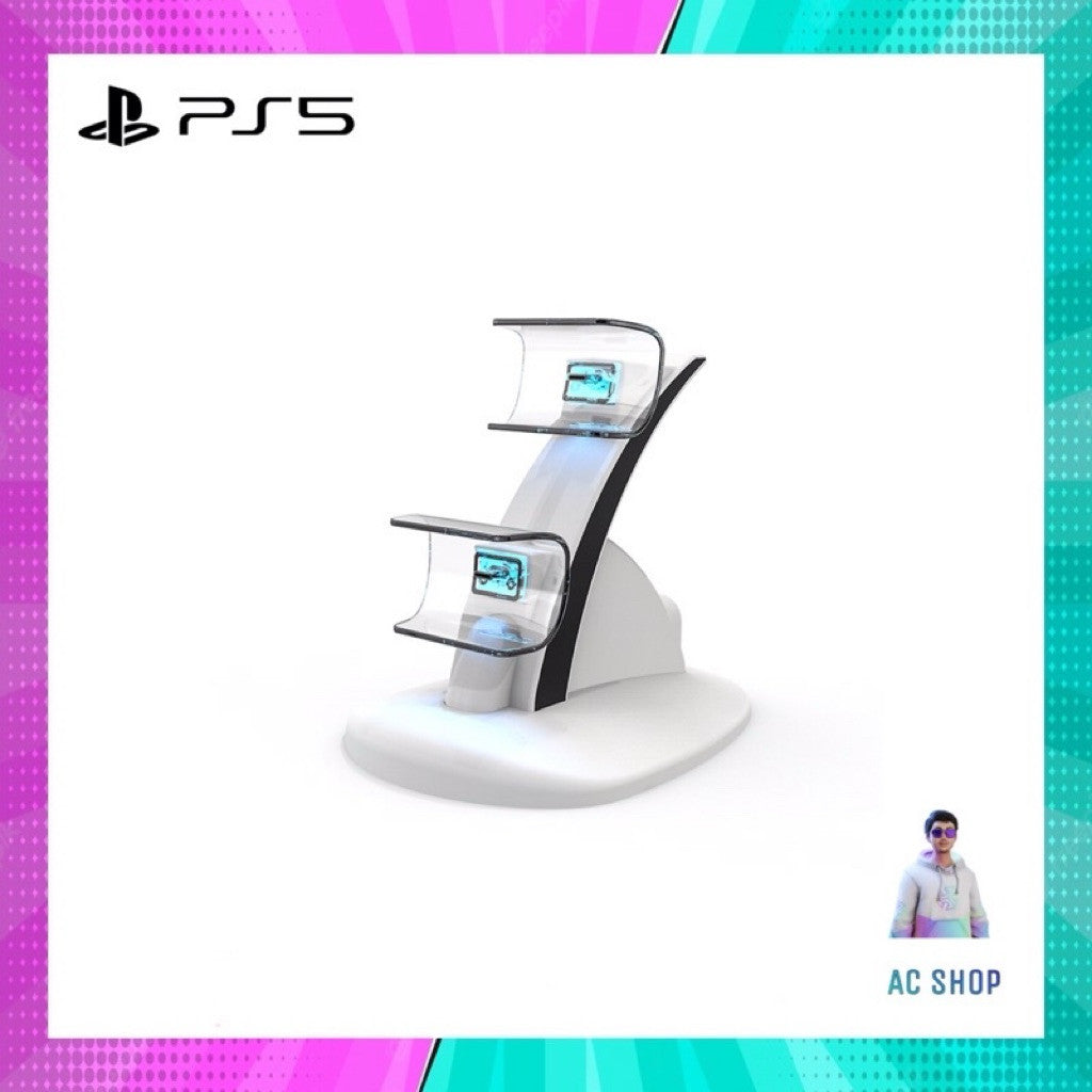 Iplay แท่นชาร์จจอย ps5 (fast charge) + สาย USB Type C จัดส่งภายใน 24 ชั่วโมง