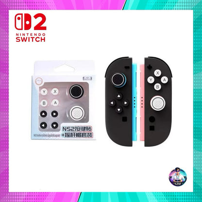 ชุดแต่ง ABXY และ D-Pad สําหรับจอย Nintendo Switch 2 สินค้าในไทย จัดส่งภายใน 24 hr.