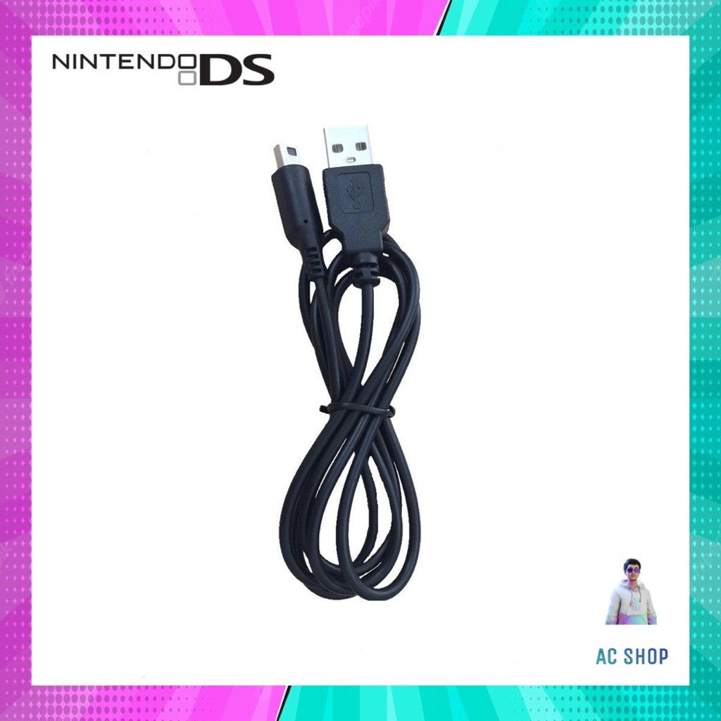 สายชาร์จสําหรับจอย Nintendo 2DS, 3DS, 3DS XL, New 3DS, New 3DS XL สินค้าในไทย จัดส่งภายใน 24 hr.