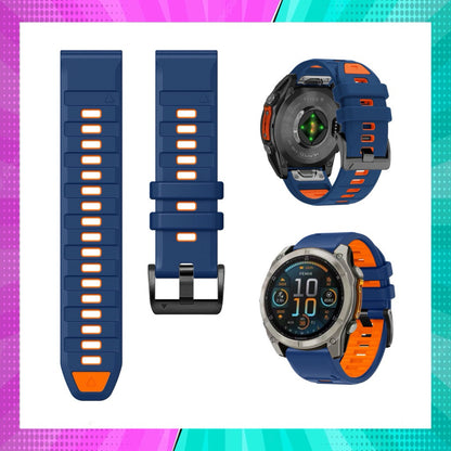 สาย Garmin Quickfit ขนาด 22/26 mm. สําหรับ Garmin Fenix 6/7/8/8 Pro จัดส่งภายใน 24 hr.
