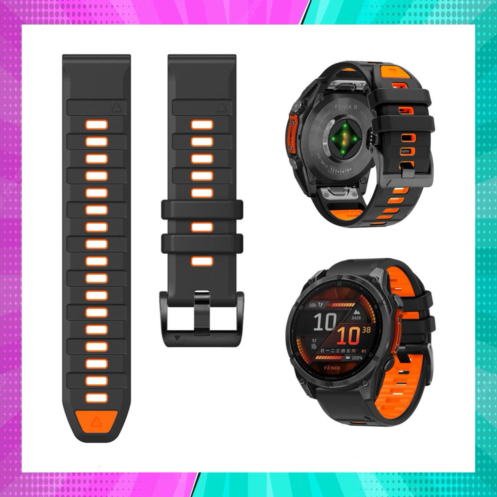 สาย Garmin Quickfit ขนาด 22/26 mm. สําหรับ Garmin Fenix 6/7/8/8 Pro จัดส่งภายใน 24 hr.