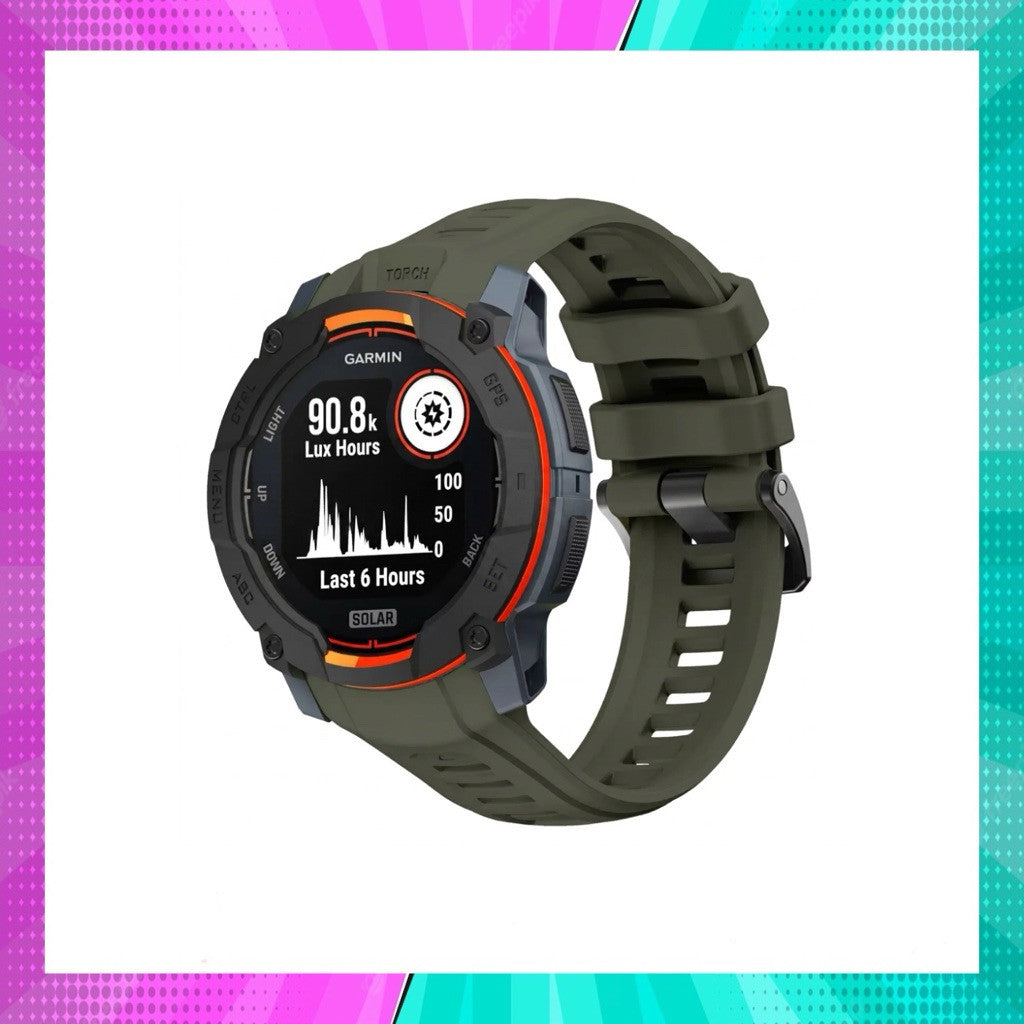 สาย Garmin Instinct 3 ขนาด 45/ 50 MM. สําหรับรุ่น Solar, Amoled สินค้าในไทย จัดส่งภายใน 24 hr.