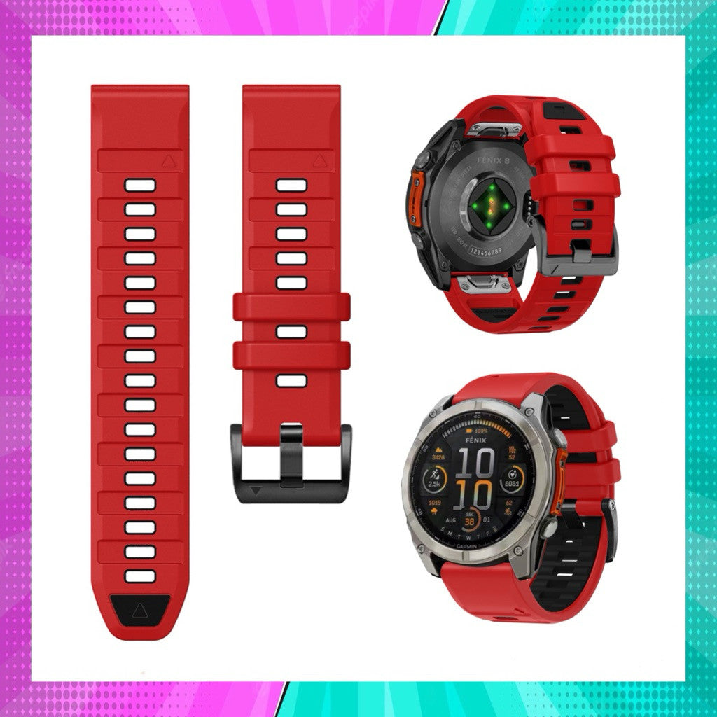สาย Garmin Quickfit ขนาด 22/26 mm. สําหรับ Garmin Fenix 6/7/8/8 Pro จัดส่งภายใน 24 hr.