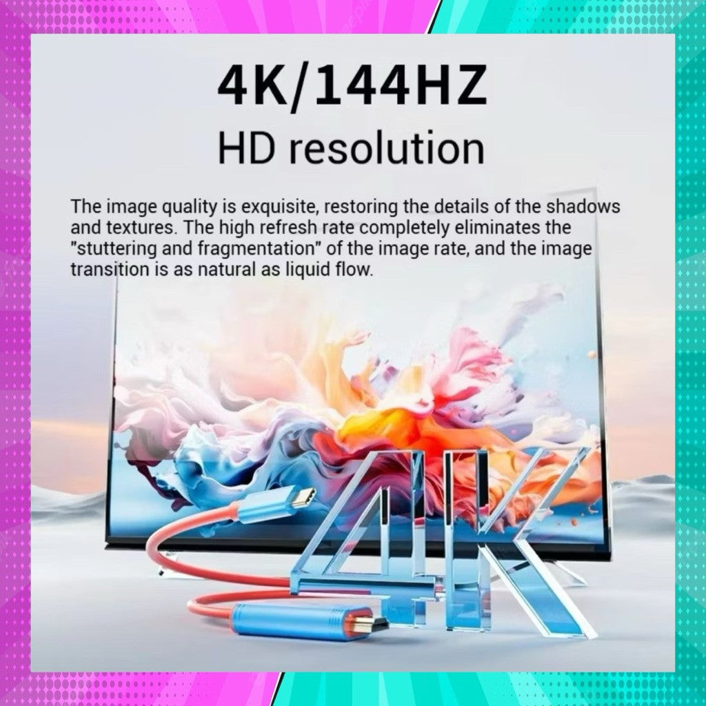 สาย HDMI ต่อภาพขึ้นจอ สําหรับ Nintendo Switch 1/2 สินค้าในไทย จัดส่งภายใน 24 ชั่วโมง