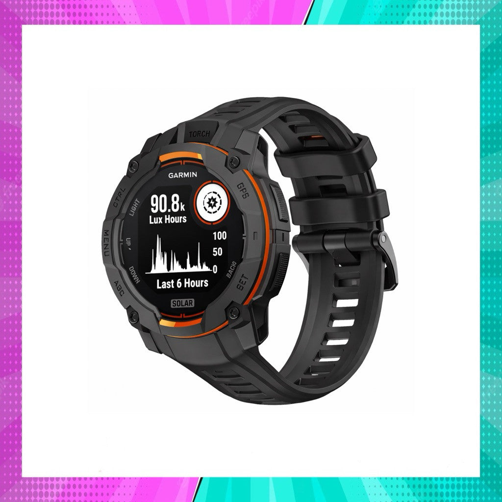 สาย Garmin Instinct 3 ขนาด 45/ 50 MM. สําหรับรุ่น Solar, Amoled สินค้าในไทย จัดส่งภายใน 24 hr.